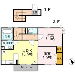 シャルマン48の物件間取画像